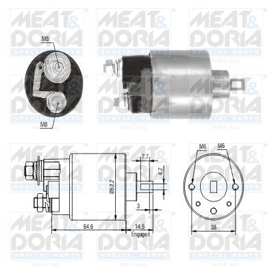 Solenoid Switch, starter